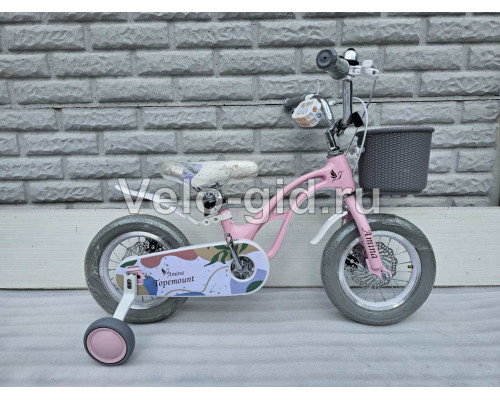 Детский велосипед Topemount Amina 12 розовый